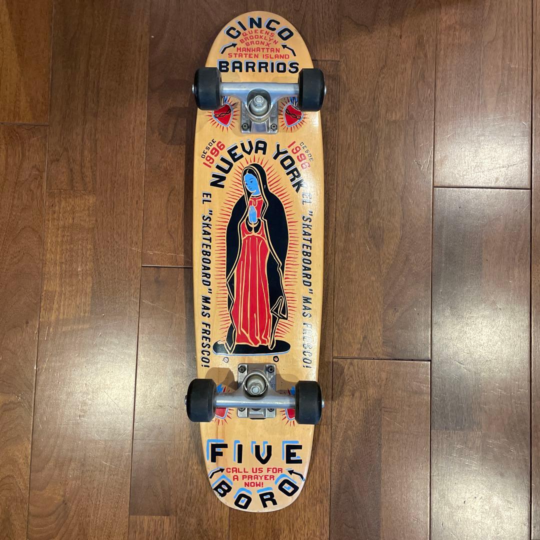 5BORO スケートボード　クルーザー　コンプリートデッキ