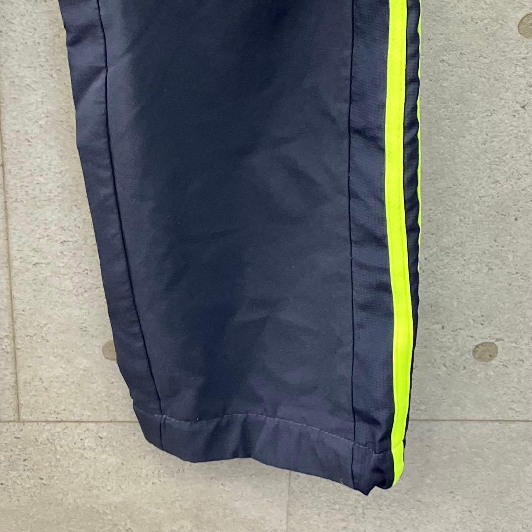 adidas アディダス ジャージ上下 メンズセットアップ メッシュ M 紺 黄