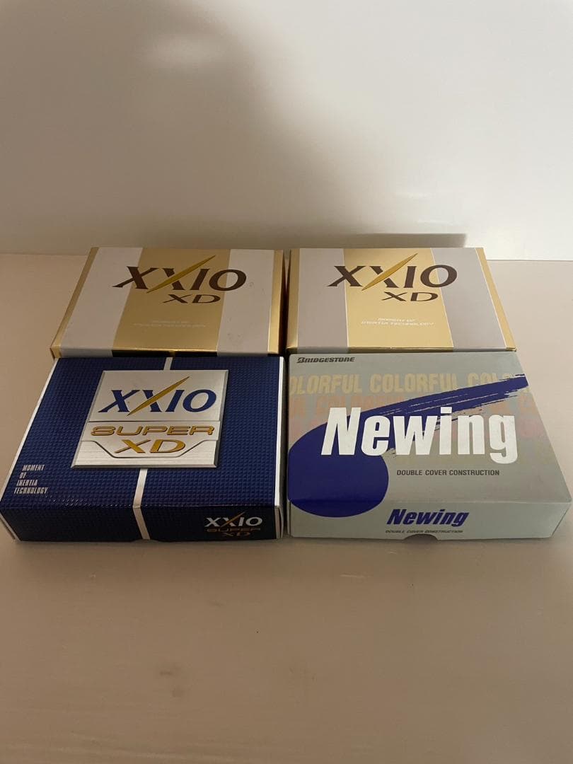 ●ゴルフボール4箱セット ●XXIO SUPER XD Newing