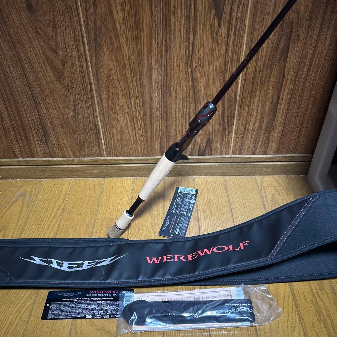 ダイワ 24 スティーズ　ウェアウルフ　SC C66M/ML-SV-ST