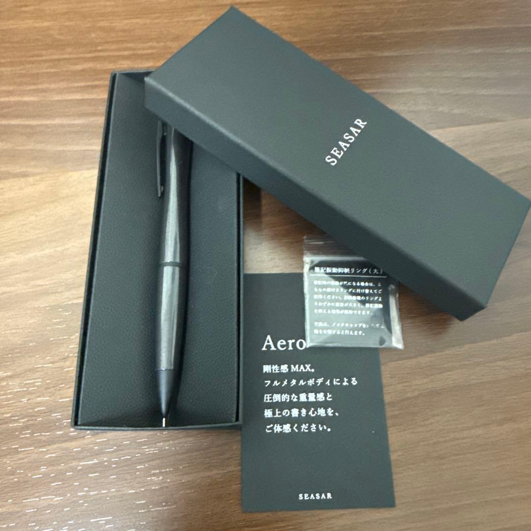 SEASAR Aero 剛性感MAX シャーペン ガンメタル　シーサー　しーさー