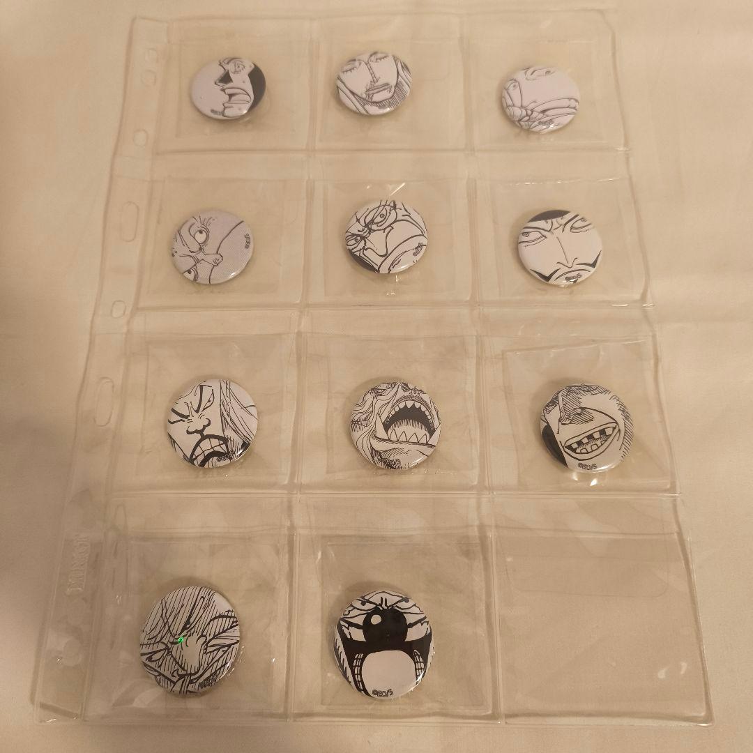 ワンピース オールフェイス缶バッジ　まとめ売り