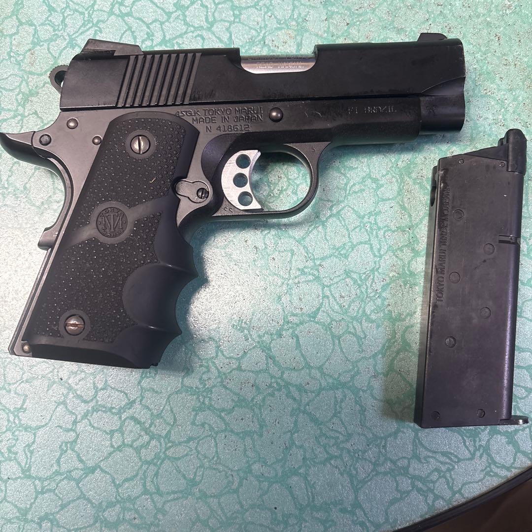 動作確認済　V10 Ultra Compact .45 ガスガン　東京マルイ