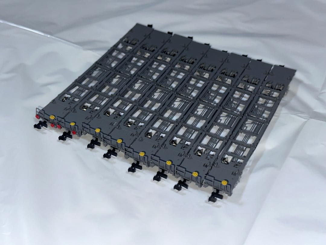 TOMIX Nゲージ　JR貨車　コキ107 8両セット　コンテナ付き　鉄道模型