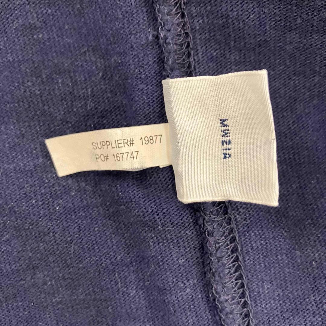 【美品】古着　ラルフローレン　ラガーシャツ　クレストワッペン　ネイビー　L