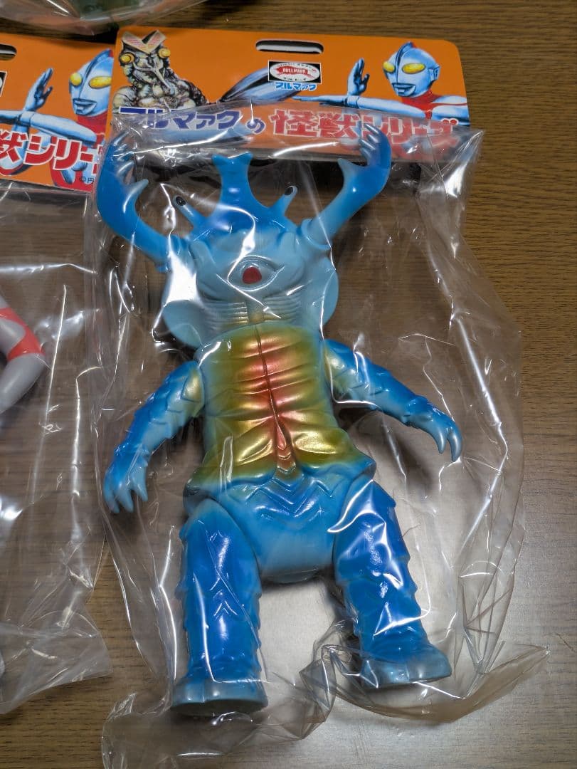 全5種 ブルマァク 怪獣シリーズ 昭和レトロカラー バルタン ゴモラ アントラー