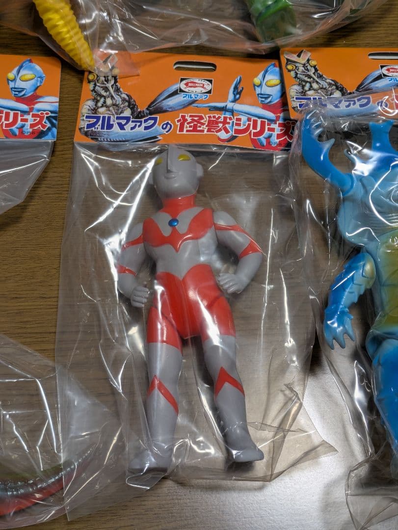全5種 ブルマァク 怪獣シリーズ 昭和レトロカラー バルタン ゴモラ アントラー