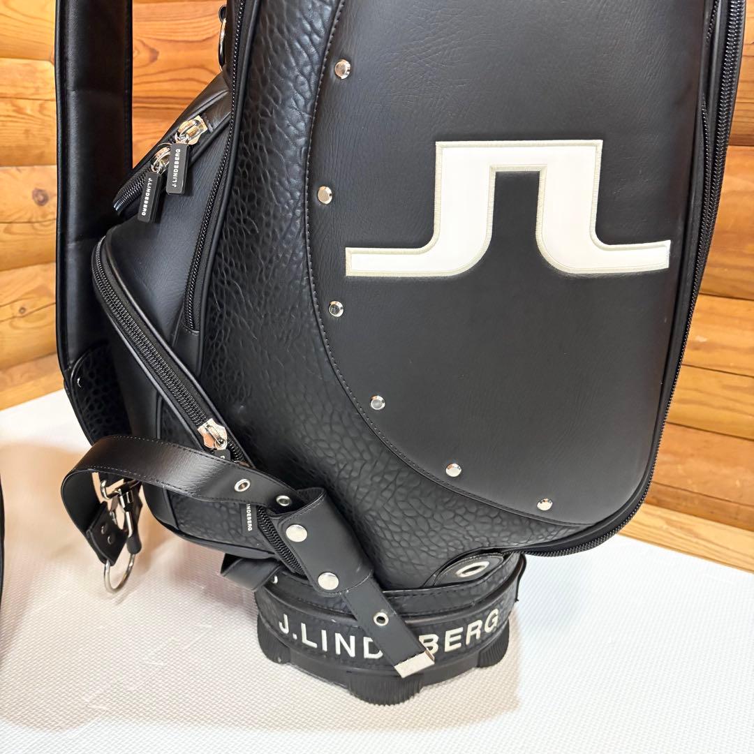 【美品】J.LINDEBERG キャディバッグ 20周年記念限定モデル