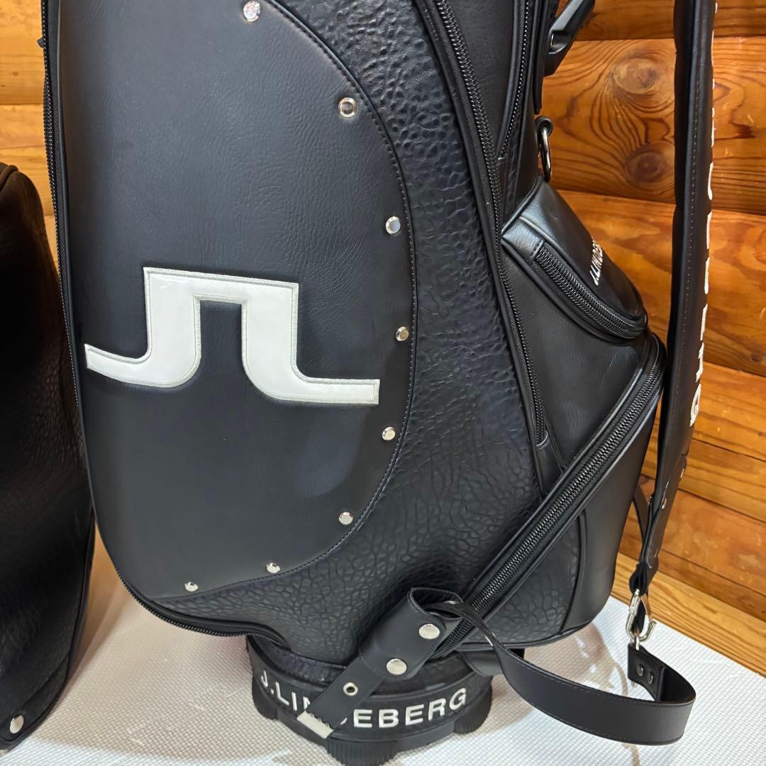 【美品】J.LINDEBERG キャディバッグ 20周年記念限定モデル