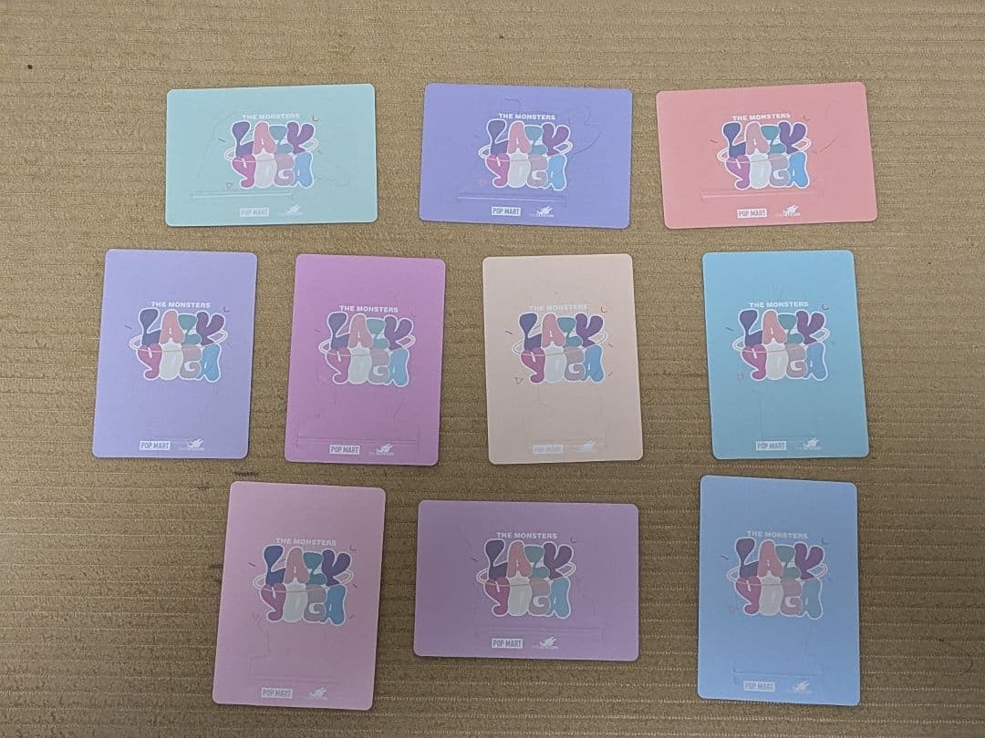 【10点セット】THE MONSTERS －LAZY YOGA－Labubu