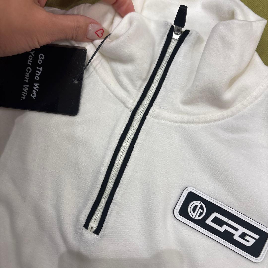 CFG レディース ゴルフシャツ ハーフジップ サイズ2