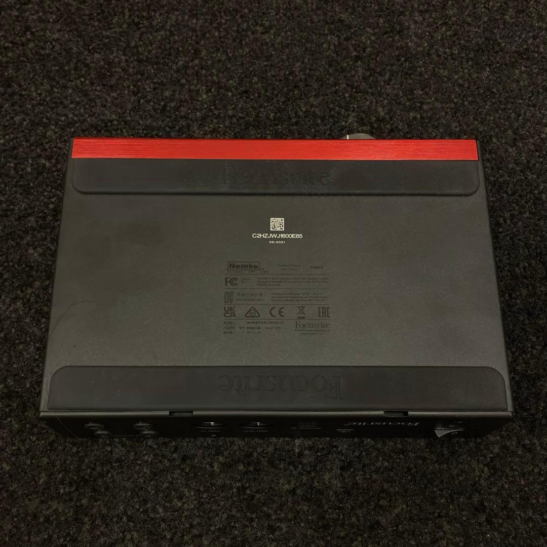 美品 Focusrite Clarett+ 2Pre オーディオインターフェース