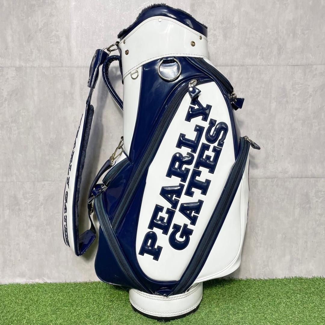 【大人気】PEARLY GATES パーリーゲイツ キャディバッグ ゴルフバッグ