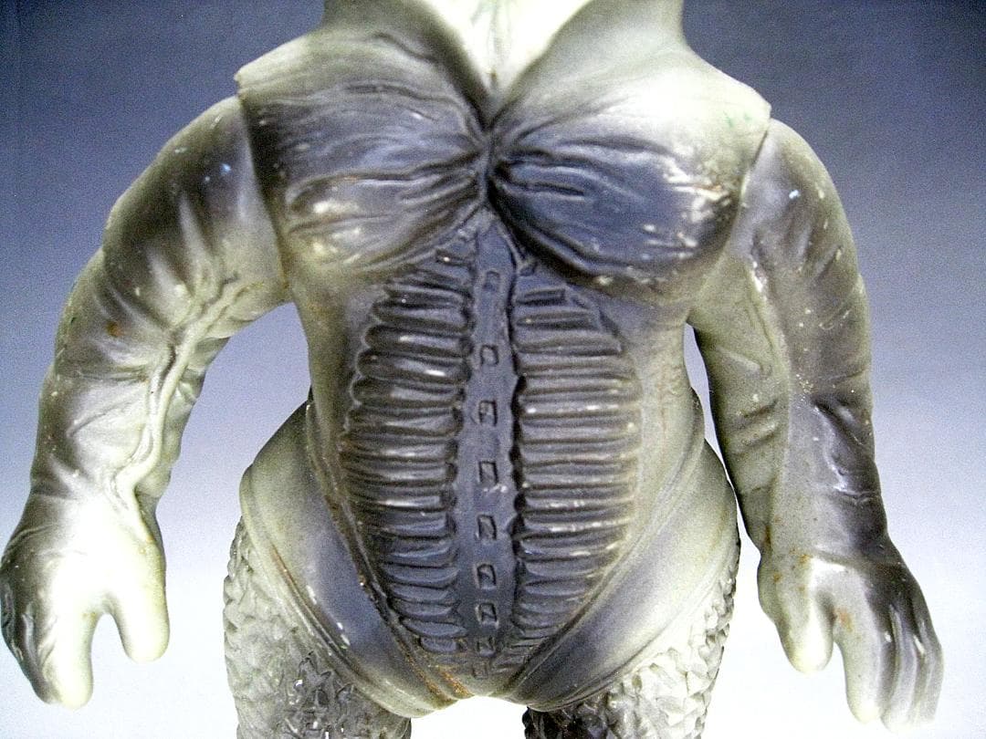 #当時物 #ブルマァク #メフィラス星人 #ソフビ #足裏落書き有 #マルサン