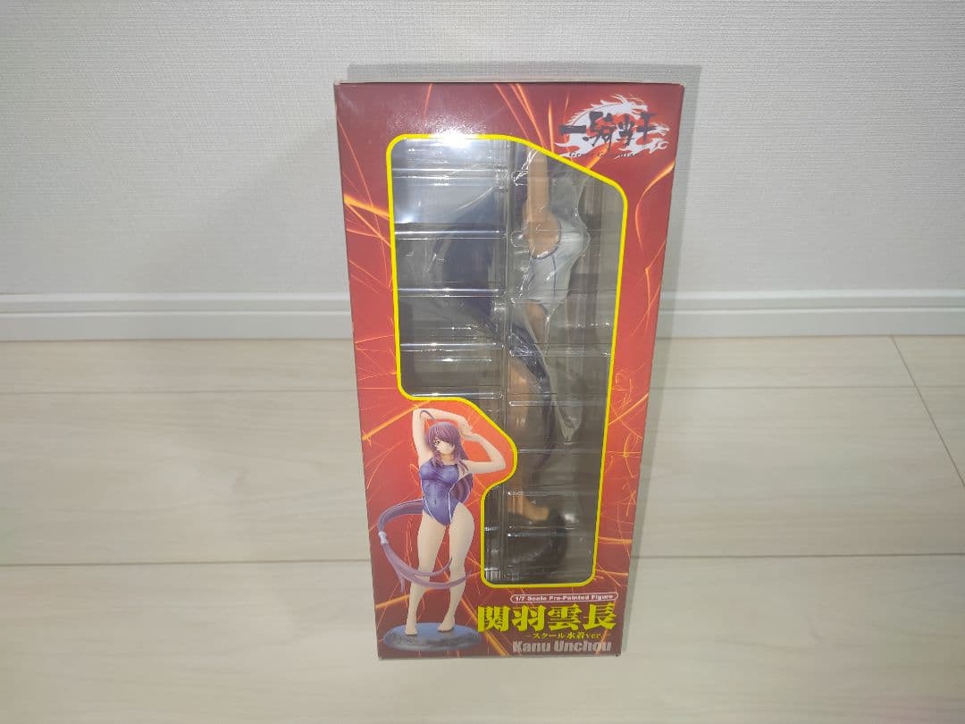 【新品未開封】一騎当千 関羽雲長 スクール水着Ver. イリサワ限定ホワイト版