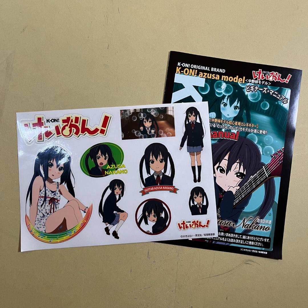 けいおん！ K-ON! KMG-AZUSA ムスタング 中野梓 極美品