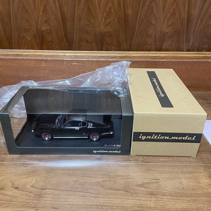 激レア未展示品イグニッションモデル1/18セリカ1600GT LB TA27 黒