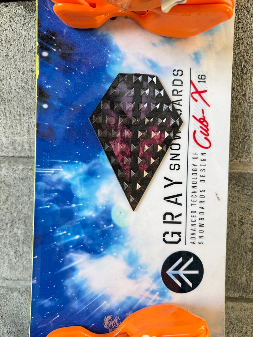 【使用少】GRAY CUB-X 116cm FLOWビンディング セット 高性能