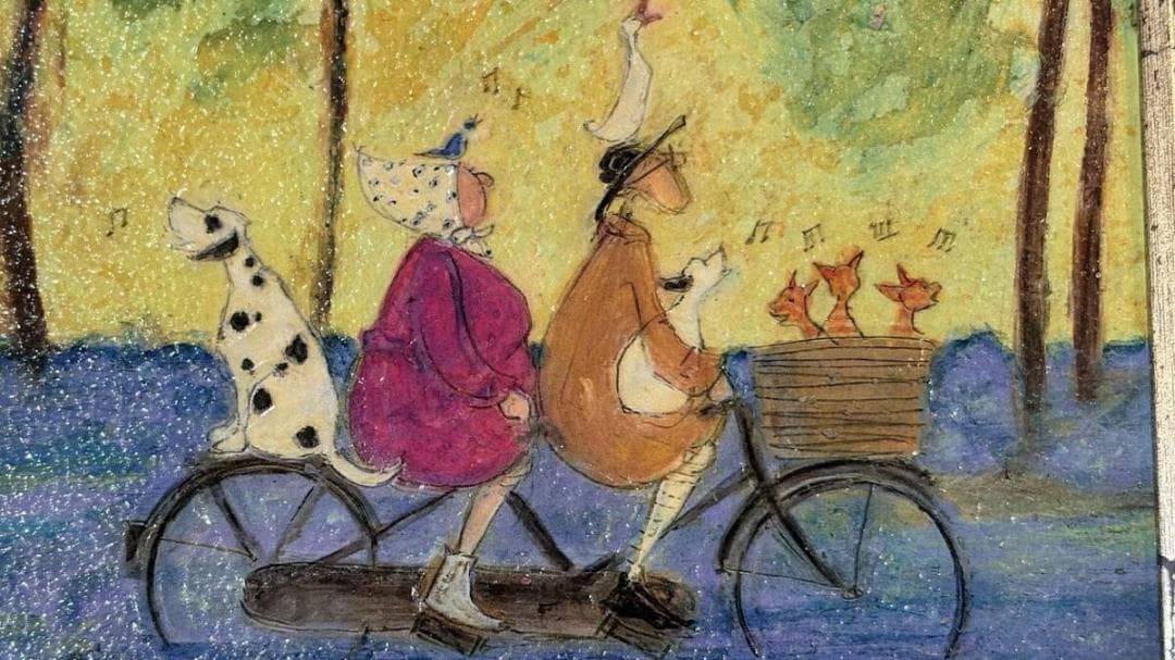 happy.ki〜chan サムトフト アート　２点