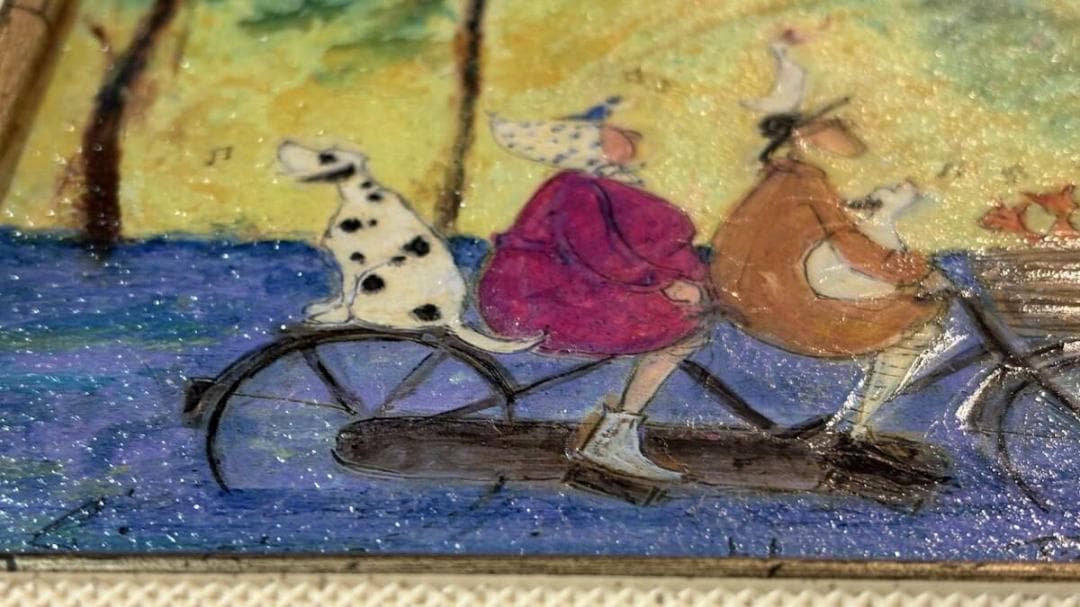 happy.ki〜chan サムトフト アート　２点