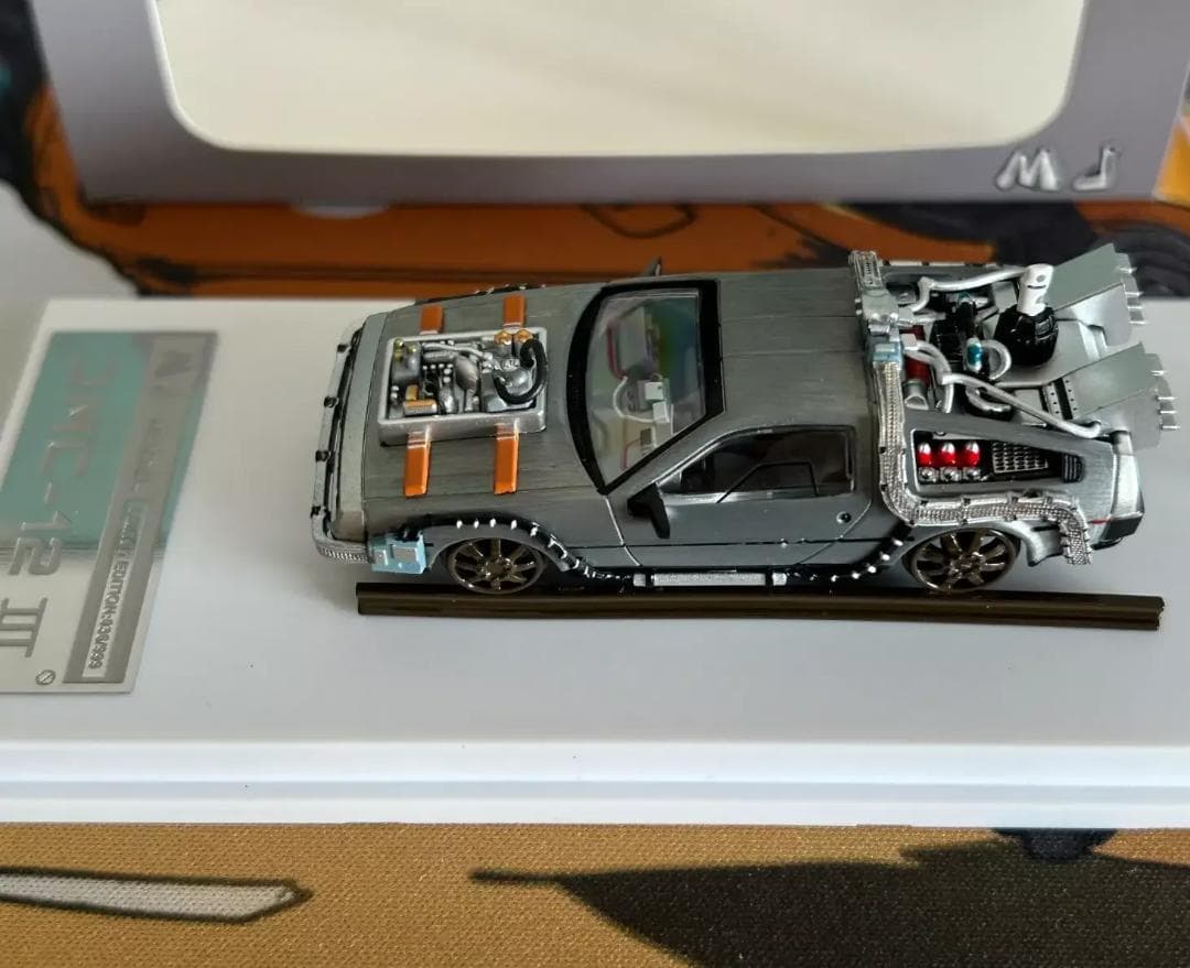 デロリアン Ⅲ1/64 MJモデル バックトゥザフューチャー カスタム専用ケース