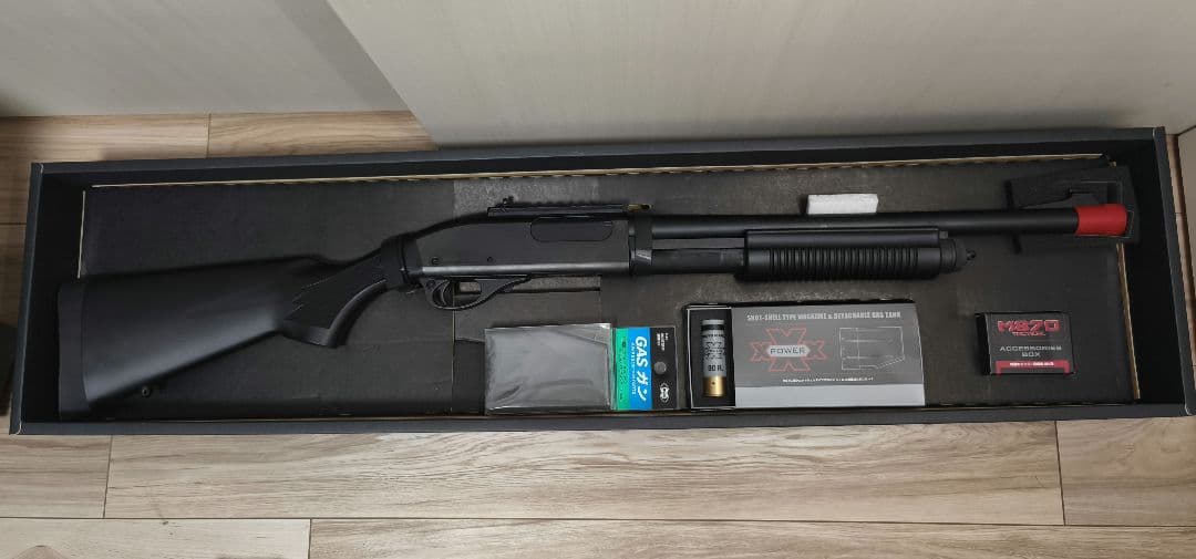 東京マルイ M870 Tactical ガスショットガン オプション複数付