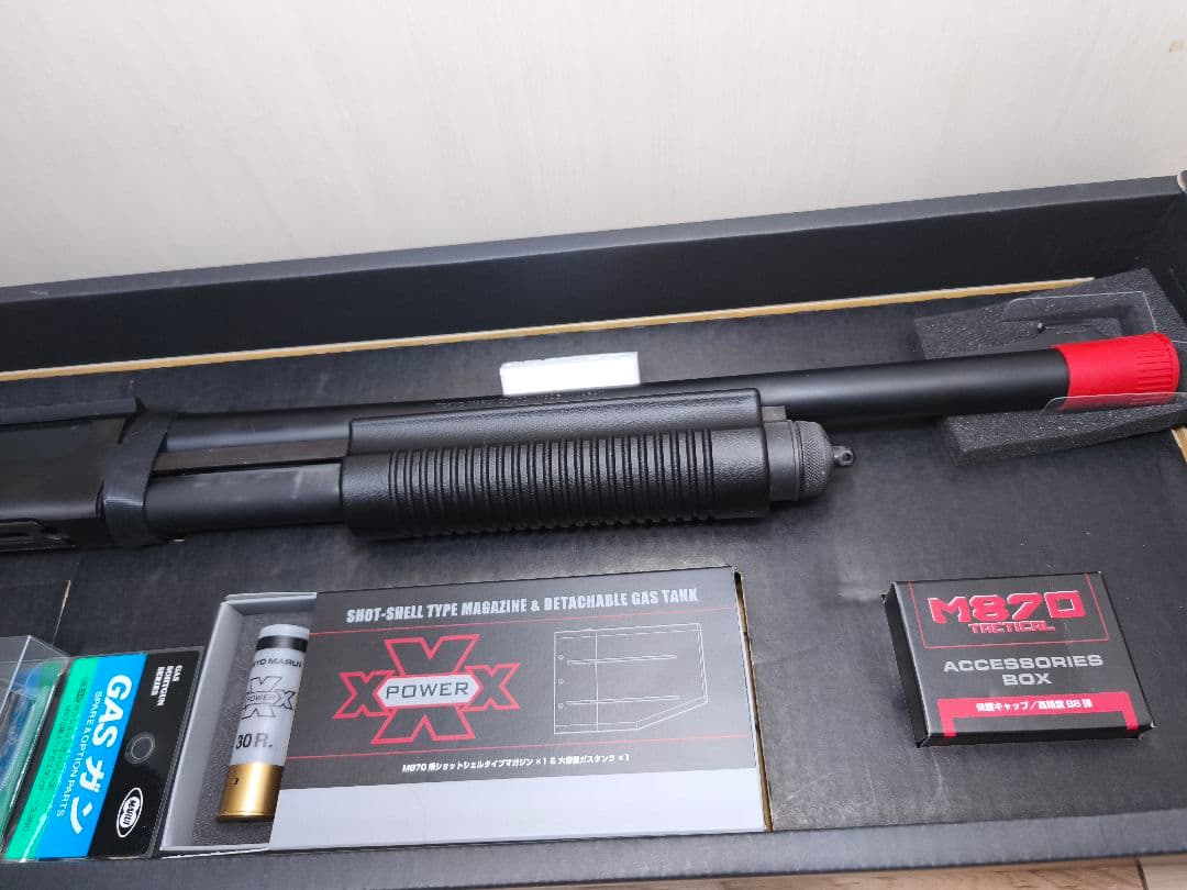 東京マルイ M870 Tactical ガスショットガン オプション複数付