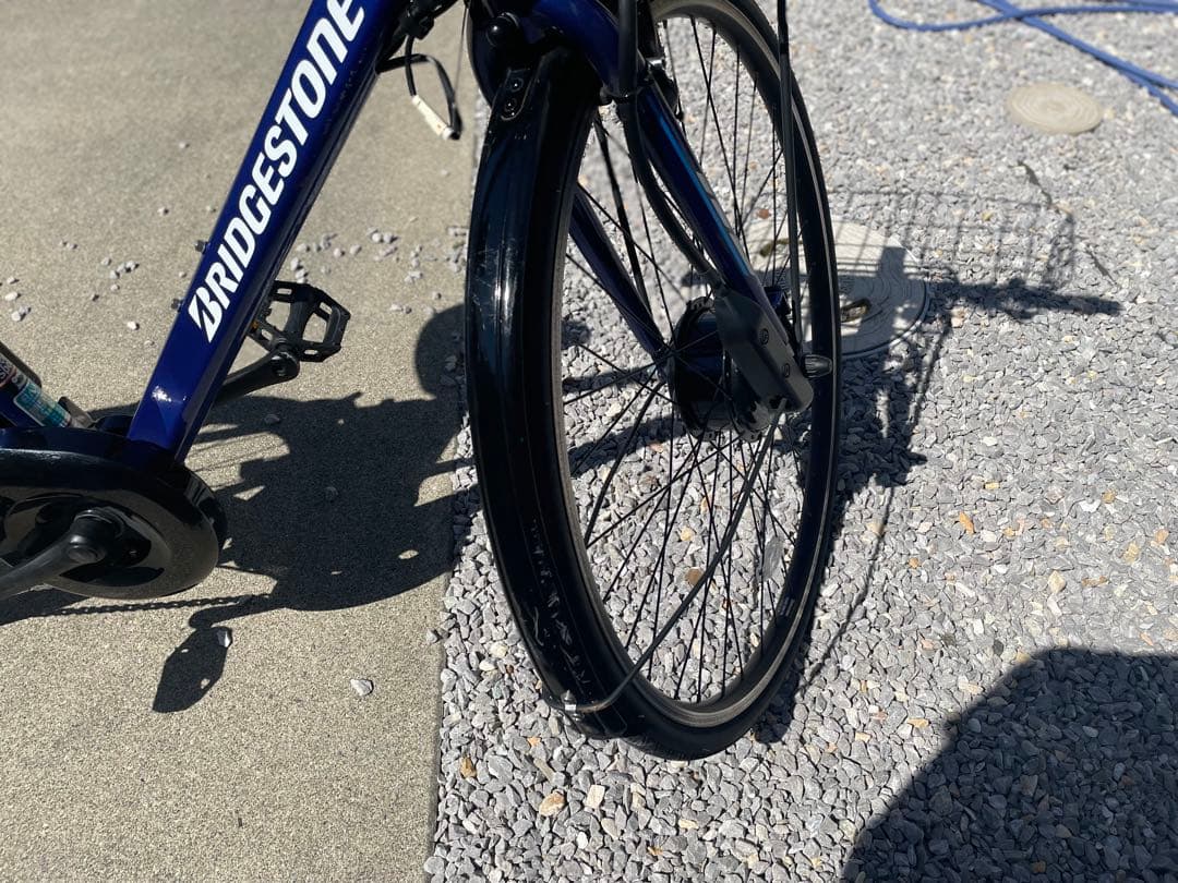 ひらの〜専用ブリヂストン TB1e 電動アシスト自転車 カゴ付き【直接受取限定】