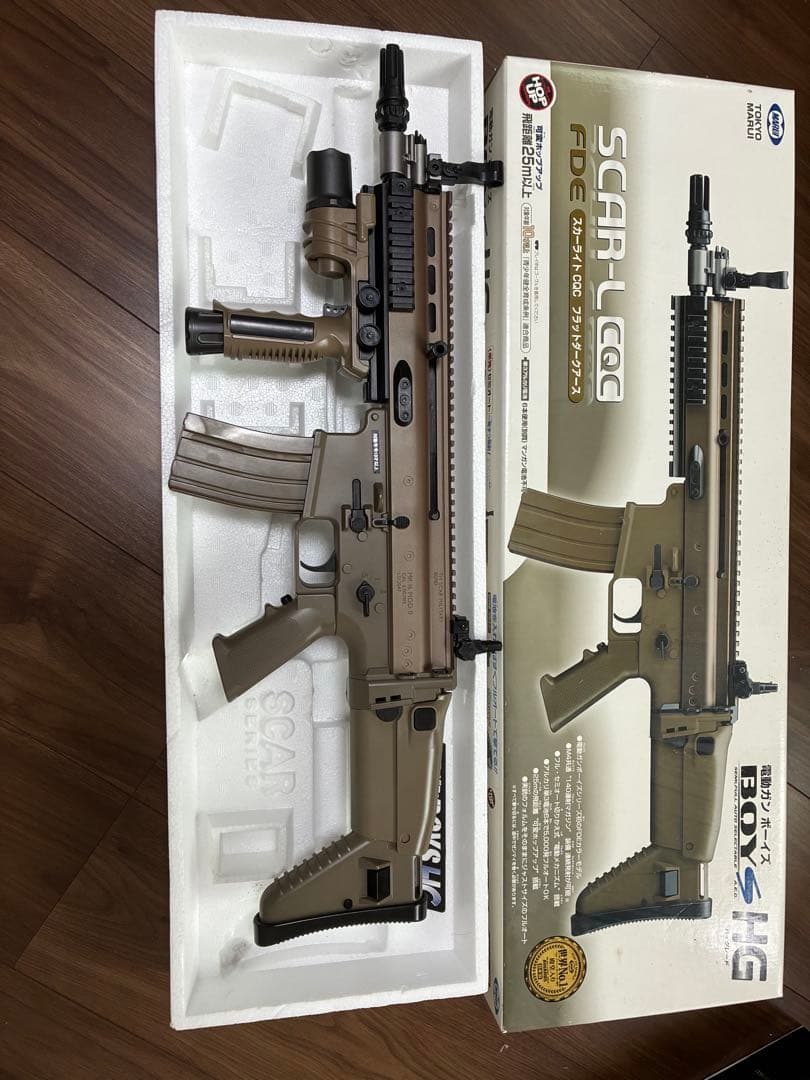 【美品】SCAR-L CQC FDE 東京マルイ bb弾追加しました！