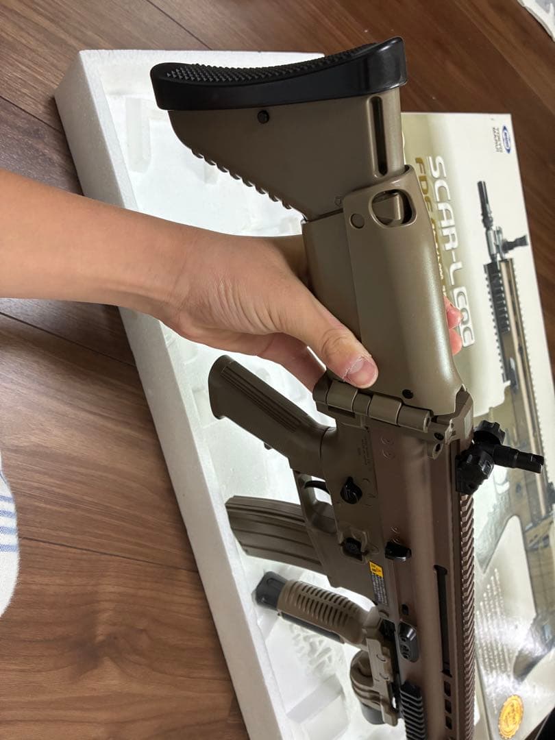【美品】SCAR-L CQC FDE 東京マルイ bb弾追加しました！