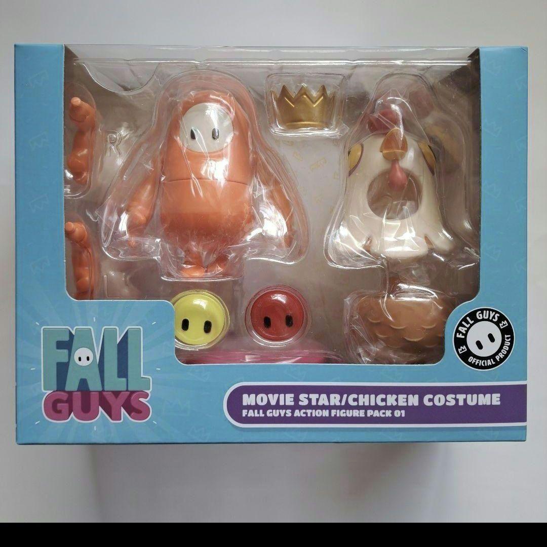 フォールガイズ　アクションフィギュア　パック　3種セット　FALL GUYS