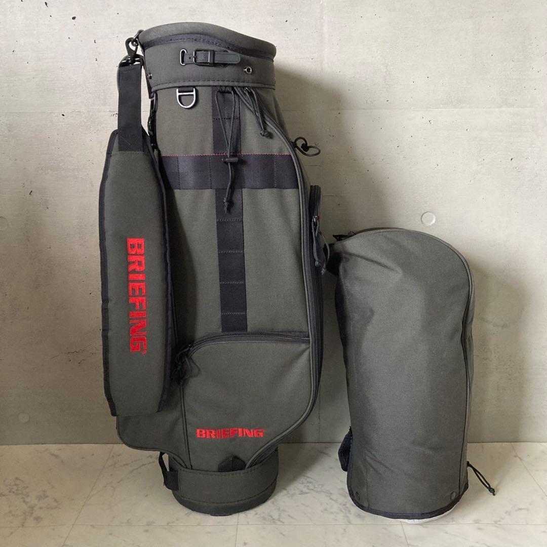 ⛳️極美品 ブリーフィング ゴルフ CR-8 キャディバッグ グレー