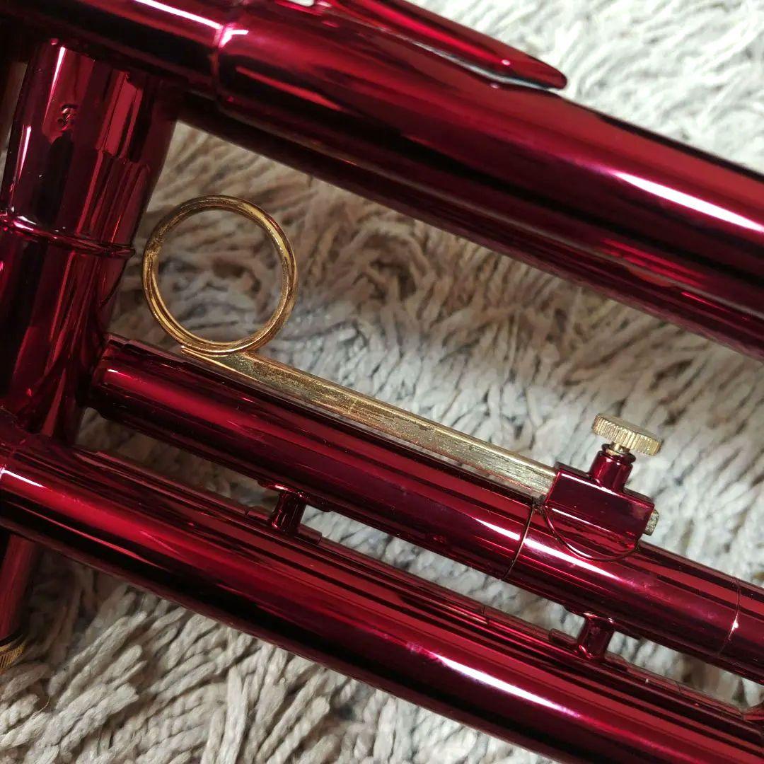 【ジャンク】J.Michael トランペット　ワインレッド　マイケル　ケース付き