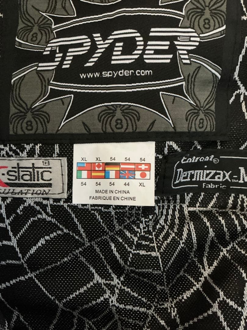 SPYDER スキーウェア上下セット新品未使用LL スパイダー