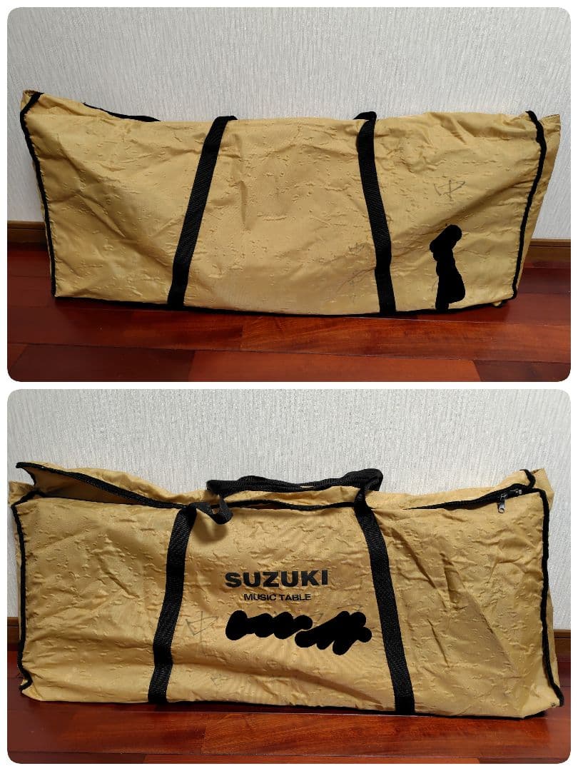 スズキ 大正琴 立奏台 MT-3 ミュージックテーブル 譜面立て・収納バッグ付