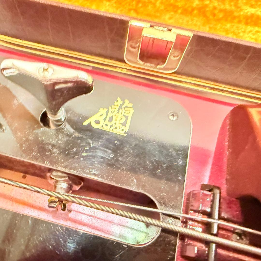 SUZUKI スズキ 電気大正琴 蘭 Bass バス ベース 低音 ケース付