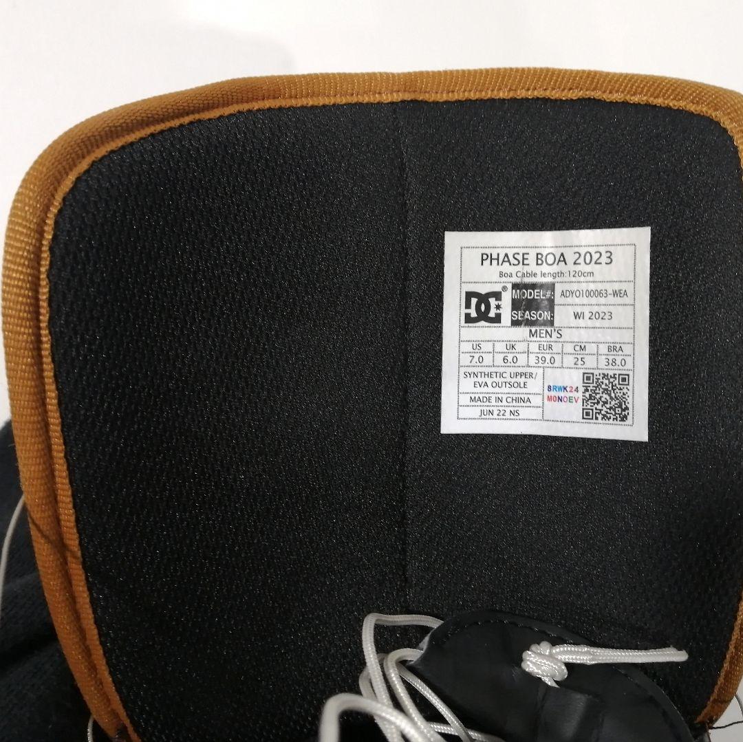 スノーボードブランドブーツ DC / PHASE BOA 25cm