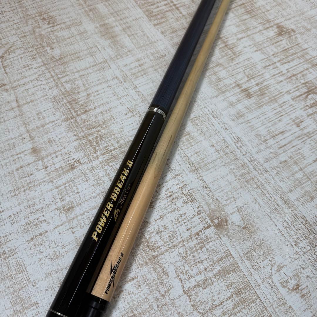 ★MEZZ CUES★POWER BREAK IIシャフト　ケース付き