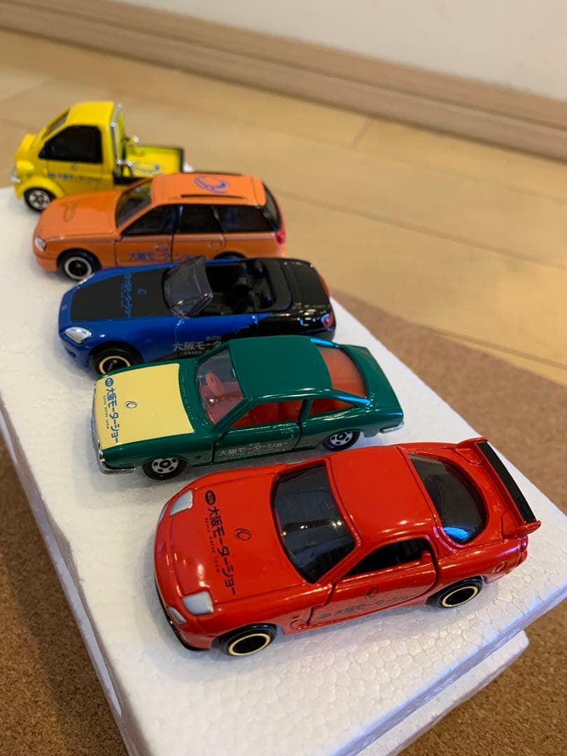 【超希少。10台完全セット】トミカ 2001年第2回大阪モーターショー開催記念