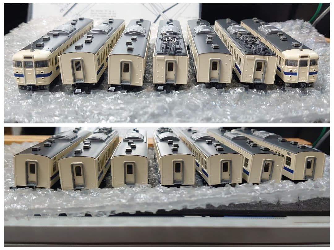 ジャンク品 TOMIX 92884 国鉄415系(常磐線)基本7両セットA 7両