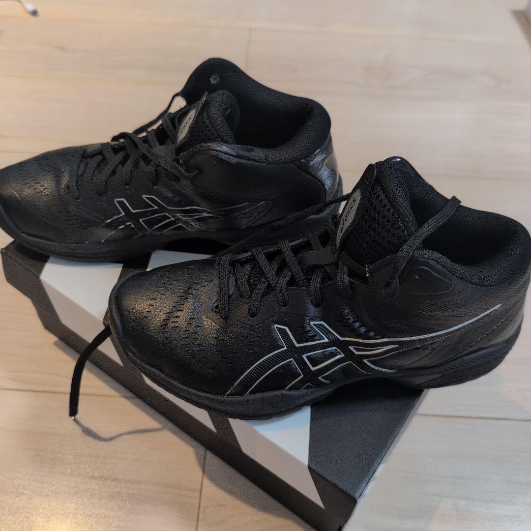 ASICS バスケットボールシューズ ブラック　25cm
