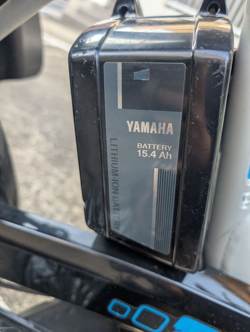 電動アシスト自転車　ヤマハ　20インチ 前後子乗せ　3人乗り　バッテリー大容量