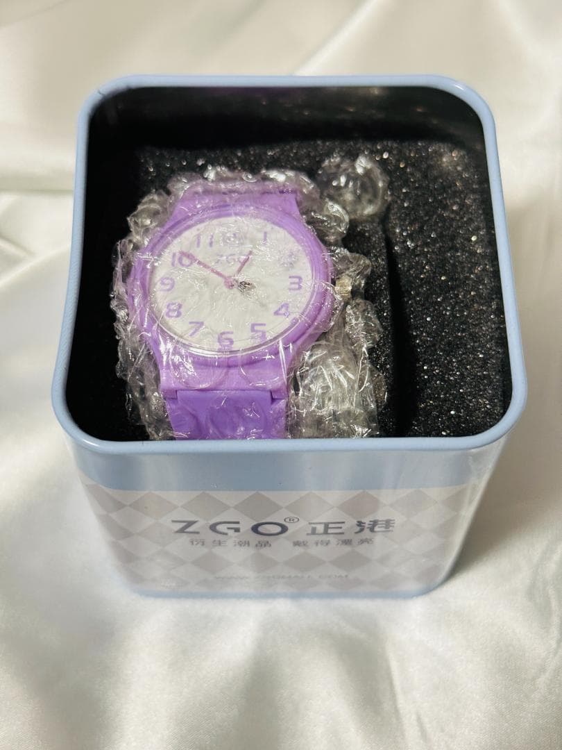 クロミちゃん アナログ シンプル パープル 腕時計 限定 海外 コラボ