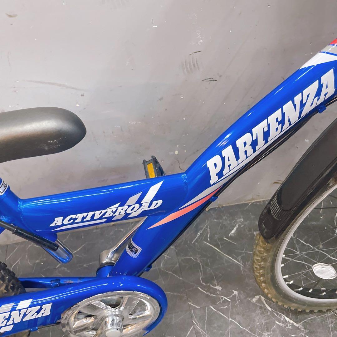 【957】《限定価格》子供用自転車 子供車 PARTENZA ブルー 24インチ