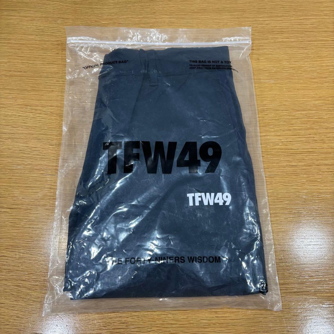 新品・最新【TFW49】 ストレッチハイブリットパンツ ネイビー