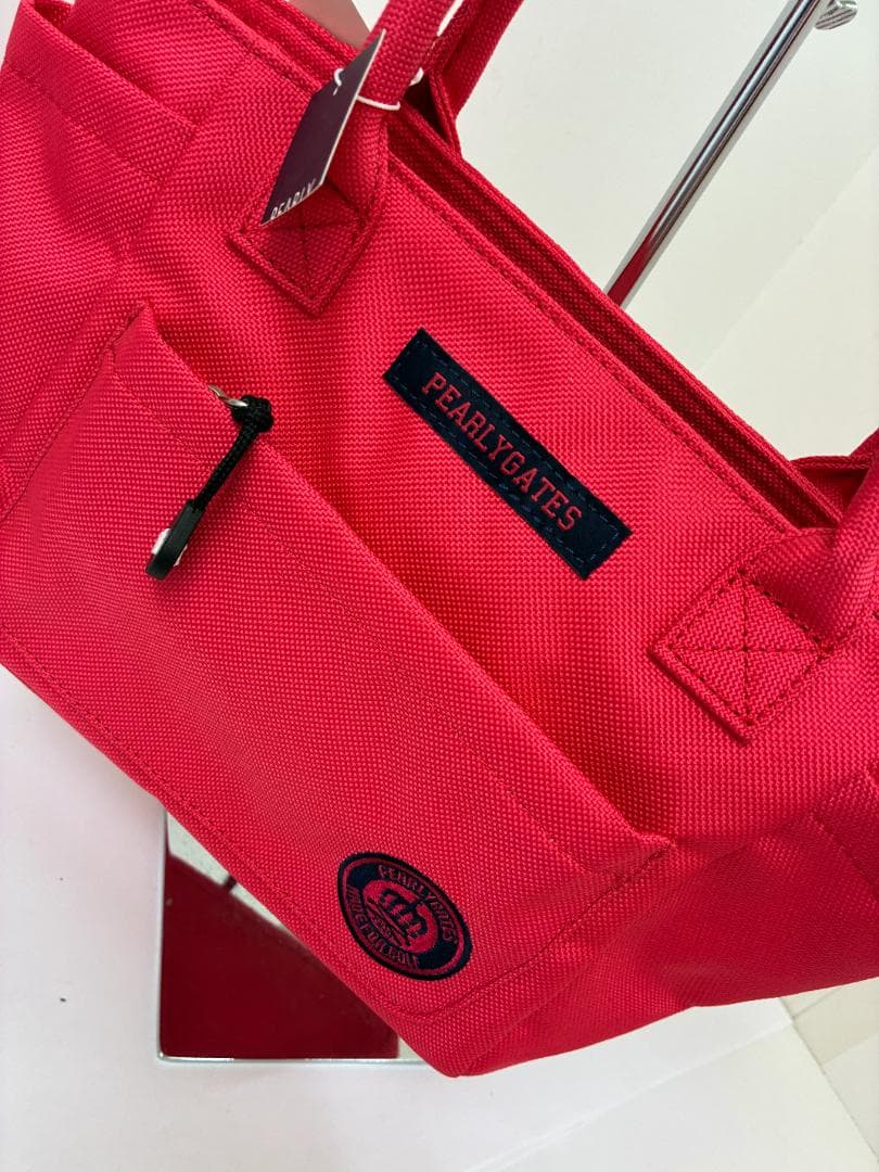 L02206）新品　パーリーゲイツ　王冠 マーク ゴルフ カート バック　ピンク