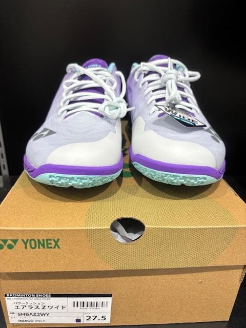YONEX バドミントンシューズ SHBAZ2WY 27.5 インディゴ 限定品
