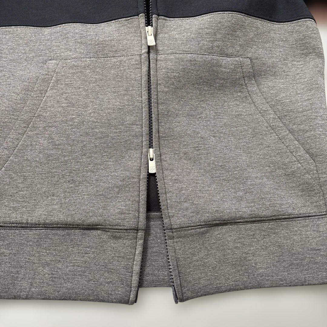 ZOY ゾーイ ダブルジップジャージ パンツ上下セット ネイビー✖️グレー