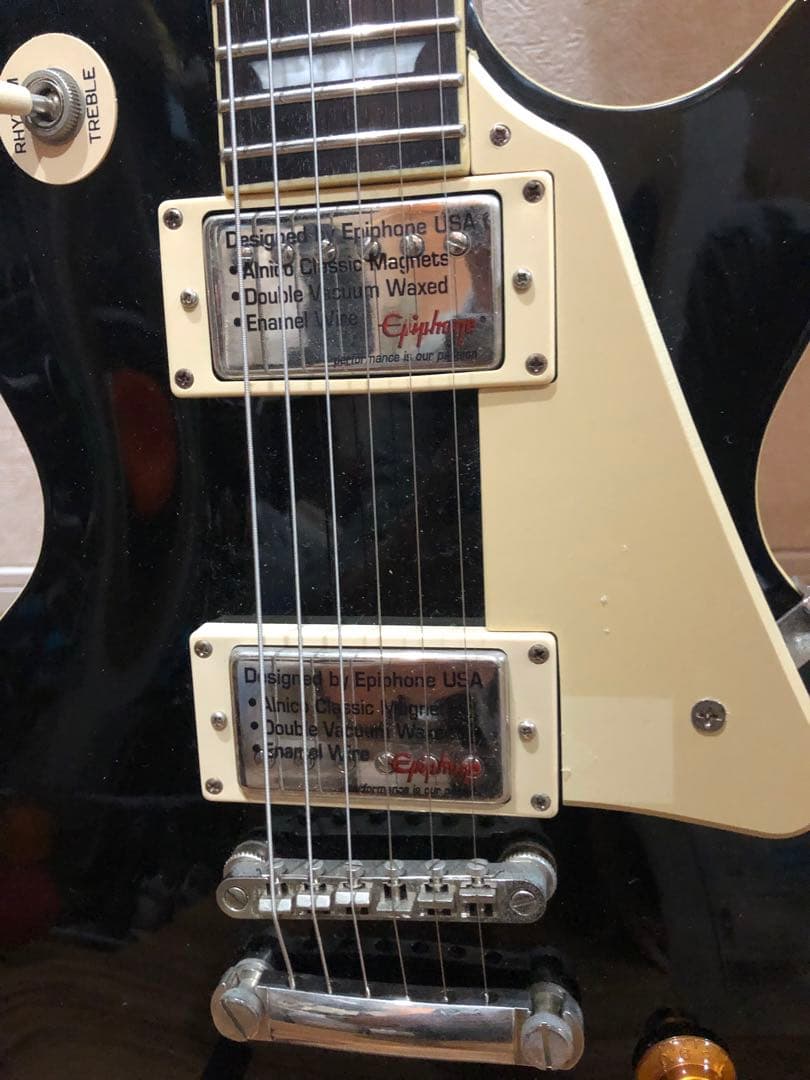 エピフォン　レスポール　スタンダード　ブラック