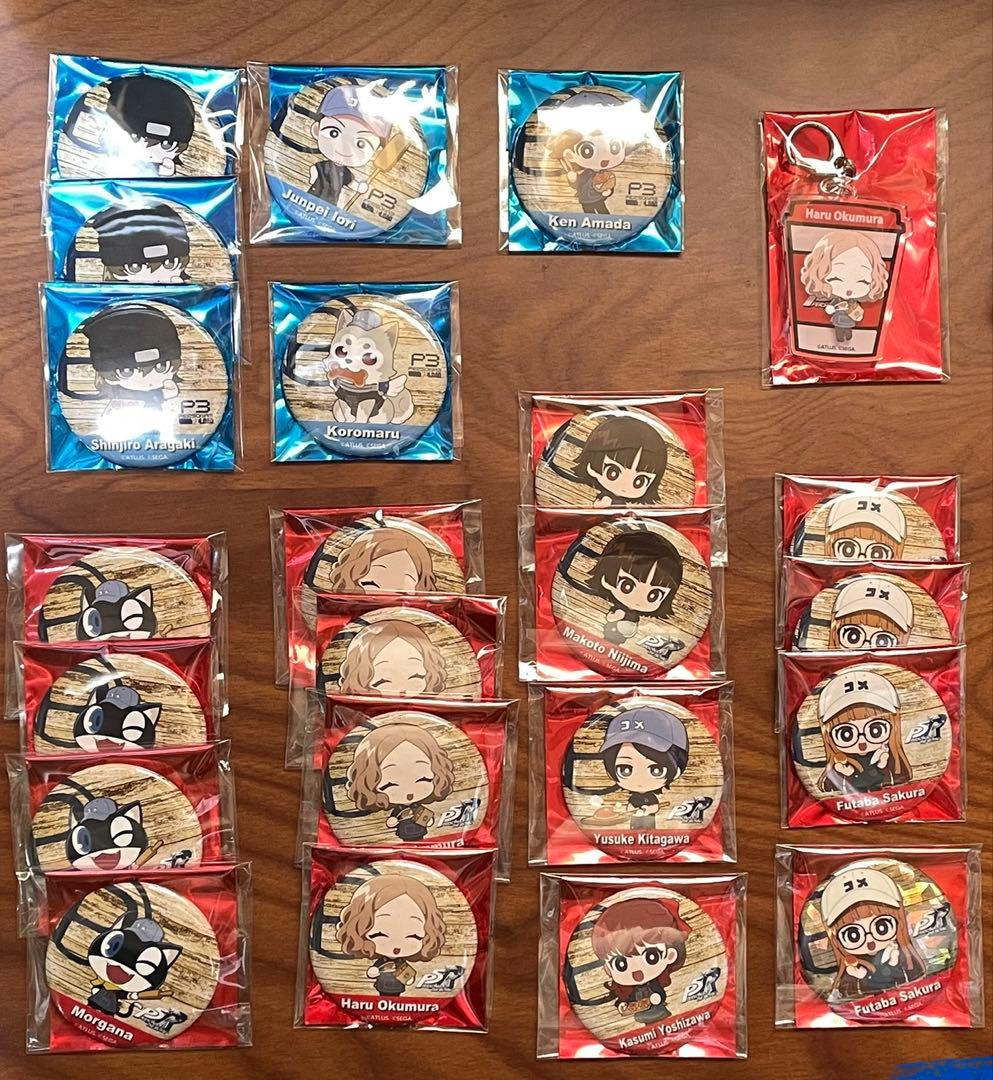 ペルソナ Rbaker 缶バッジまとめ売り
